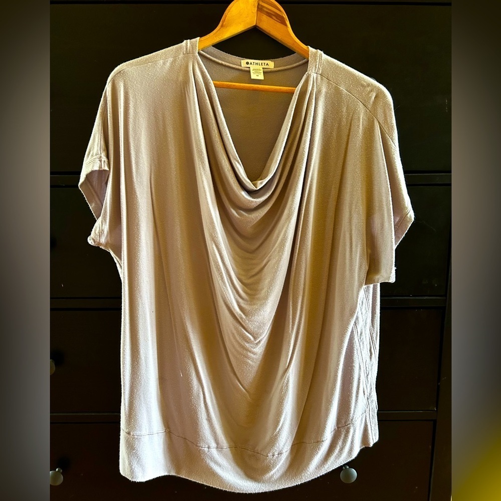 Athleta drape top​